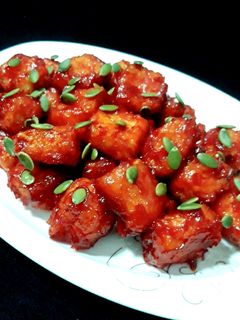 รูปของ เต้าหู้ทอดกรอบสไตล์เกาหลี/เต้าหู้หวานเผ็ดกรุบกรอบ Dubu - gunjeong