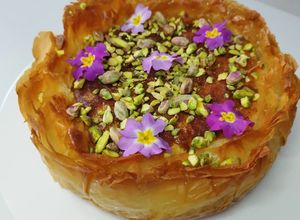 Une photo de Cheesecake baklava