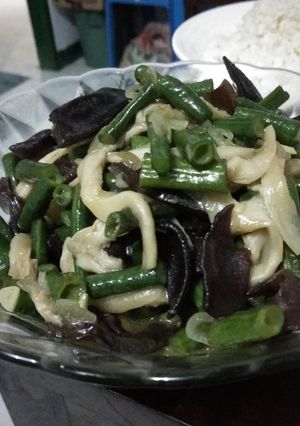 Foto resep Tumis Kacang Panjang Jamur