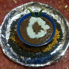 A picture of Maa Chole Di Dal.