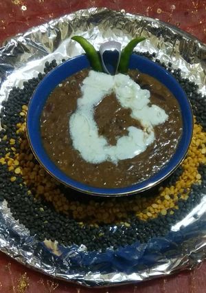 A picture of Maa Chole Di Dal.