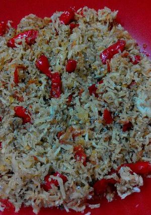 Foto resep Tumis Teri Nasi Pedas Asin