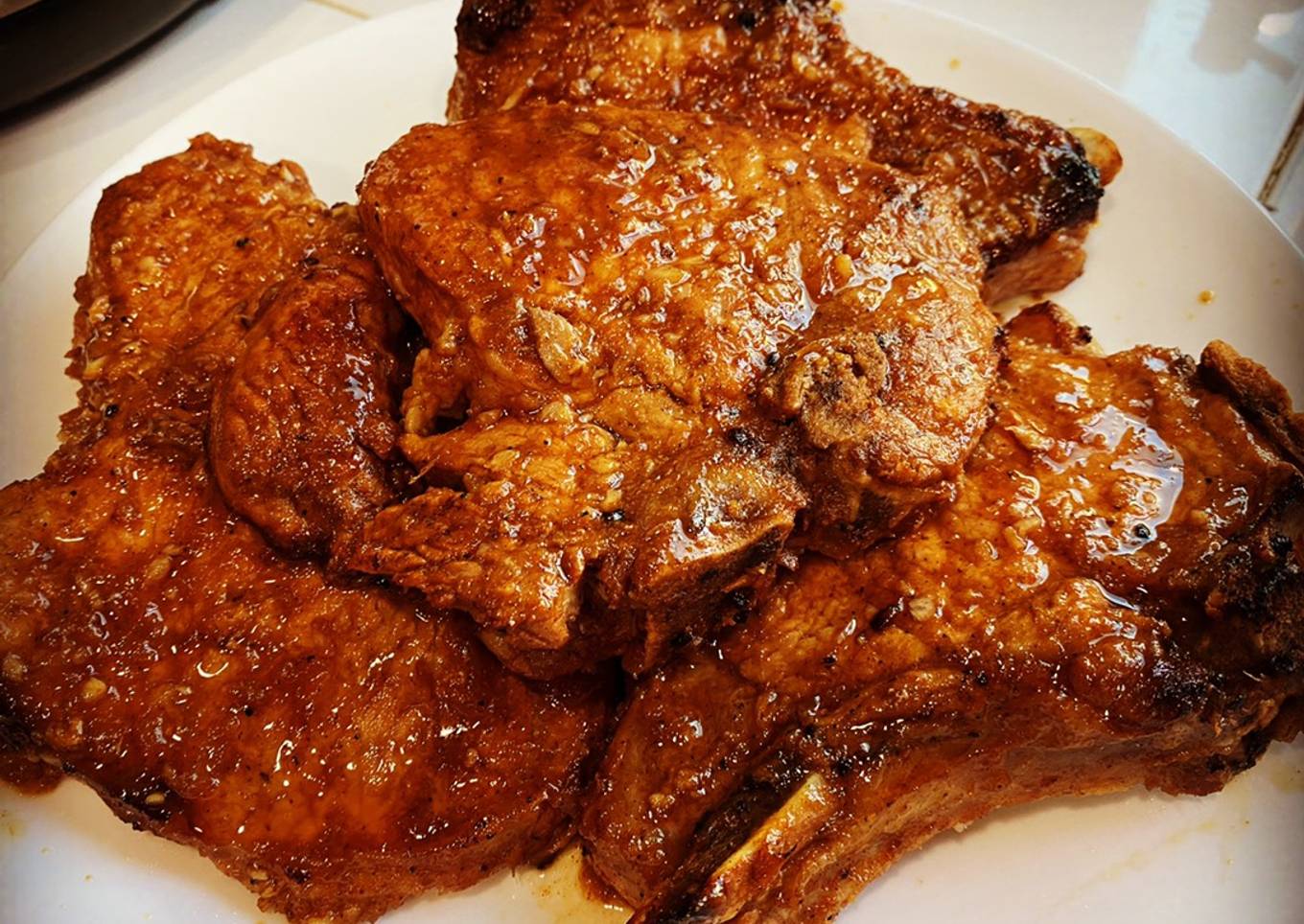 Pork Chops with Tamarind and Ginger