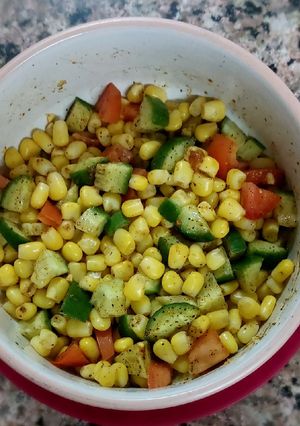 A picture of Easy sweet corn salad.