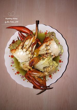 Foto resep Kepiting Rebus Bumbu Iris Praktis