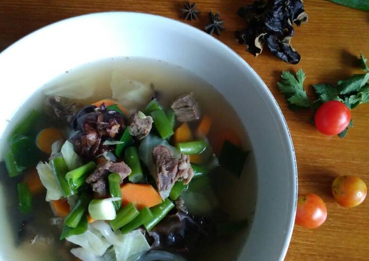 Resep Sop daging rempah😋 Anti Gagal