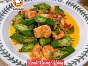 Gambar bendi goreng udang