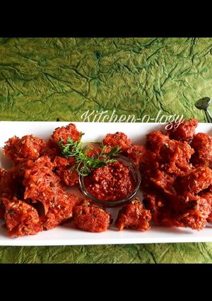 A picture of Schezwan Pakode.