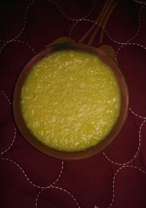 A picture of Kesar Phirni.