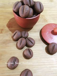Foto resep Coffee bean cookies