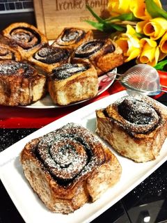 Kelt kakaós csiga tangzhonggal recept fotója