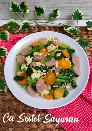 Foto resep Ca Sostel Sayuran