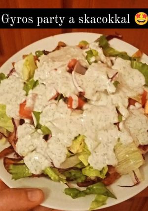 Kedvenc gyros tálam recept fotója