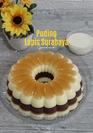 Foto resep Puding Lapis Surabaya (ekonomis rasa premium)