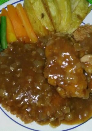 Foto resep Steak Ayam HomeMade rasa Restauran