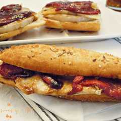 Una foto de Montadito o tosta de lomo al Pedro Ximenez