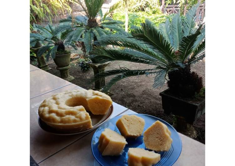 Bahan memasak Bolu Keju Kukus yang Enak Banget