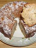 Banana Bread with Apples, Raisins, and Walnuts