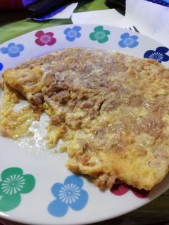 Una foto de Tortilla de atún en aceite