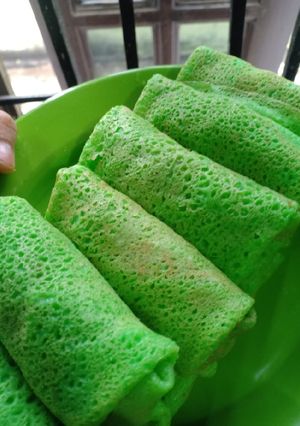 Foto resep Dadar gulung pandan