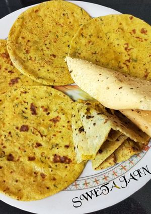 मिस्सी रोटी (Missi roti recipe in hindi) रेसिपी मुख्य फोटो