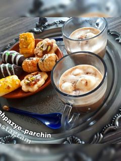 عکسی از دستور آفوگاتو (نوشیدنی ایتالیایی)🌸