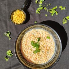 A picture of Boondi raita.
