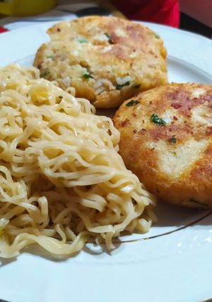 Una foto de Tortitas de atún