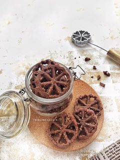 Foto resep Kembang Goyang Coklat