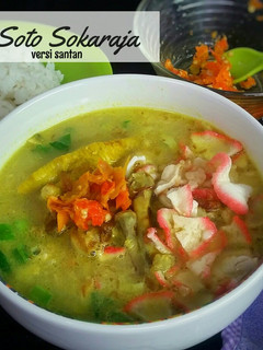 Foto resep Soto sokaraja versi kuah santan