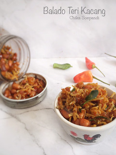Foto resep Balado Teri Kacang #3