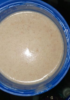 A picture of Sorghum,millet flour porridge.