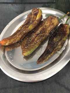Una foto de Pimientos italianos fritos