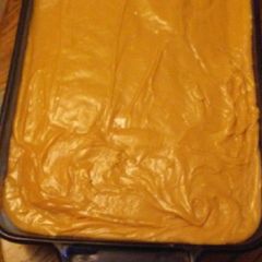 A picture of Old Fashioned Peanut Butter Icing For Cakes.