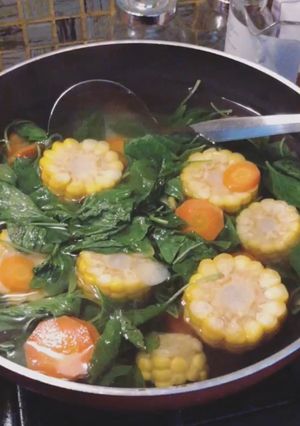 Foto resep Sayur Bayam Bening