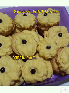 Foto resep Kue kering semprit jadul mawar