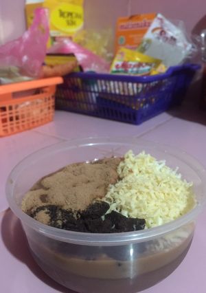 Foto resep Puding susu vlaa cokelat