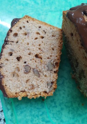 Una foto de Budín de ciruelas amarillas frescas