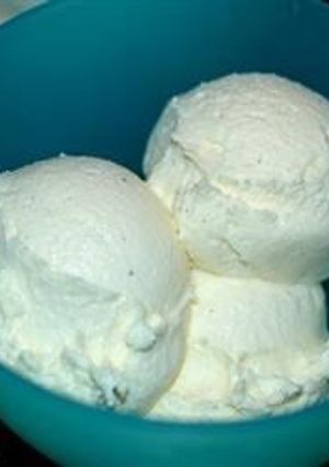A picture of Cold ice cream.