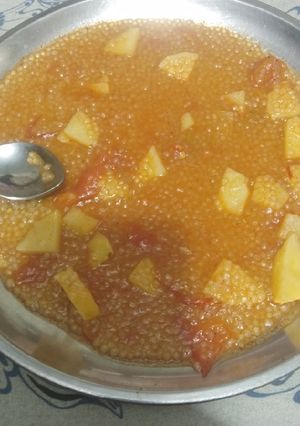 A picture of Namkeen sabudana.