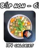 Soup bắp non - cần tây | Món chay