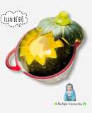Bánh flan bí đỏ