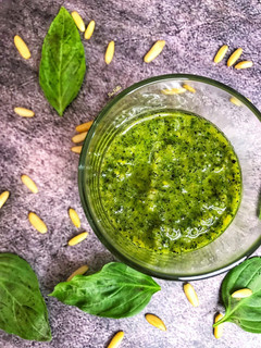 صورة لوصفة صلصة البيستو 🍃 Pesto Sauce