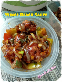 Foto resep Wings Black Sauce