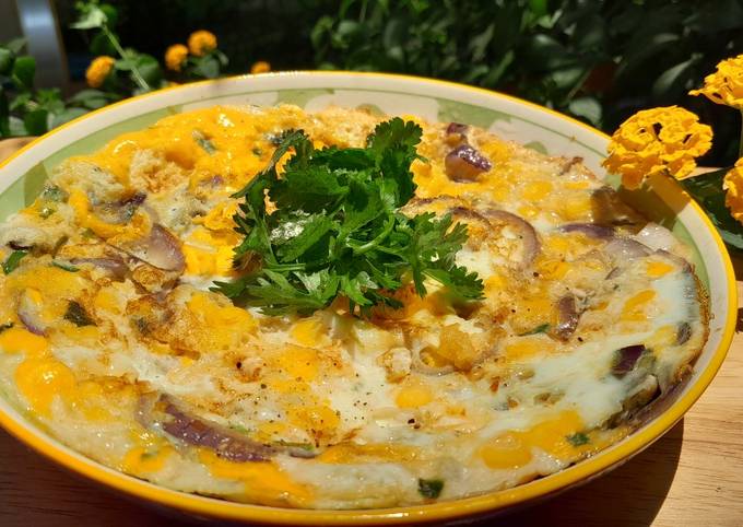 Cách Làm Món Trứng chiên bắp và hành tây của Annie Vo - Cookpad