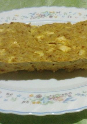 Una foto de Budín de pan light