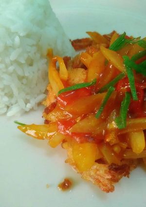 Foto resep Udang Asam Pedas Manis