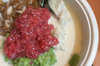 Cara Buat Bubur sumsum warna warni &amp; sagu mutiara Sederhana Dan Enak