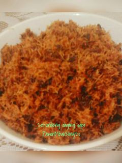 Foto resep Serundeng daging sapi