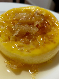 Una foto de Flan en microondas